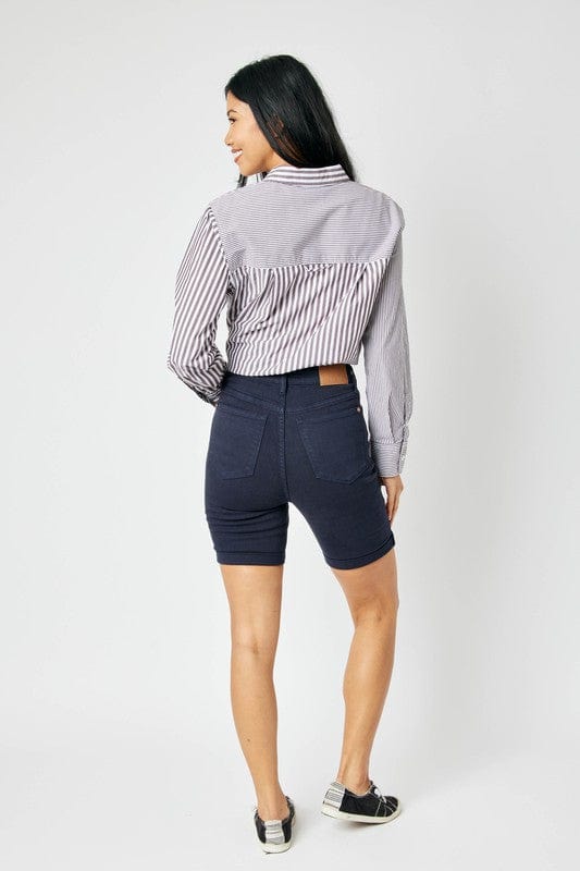 Judy Blue Denim Shorts Tummy Control Judy Blues