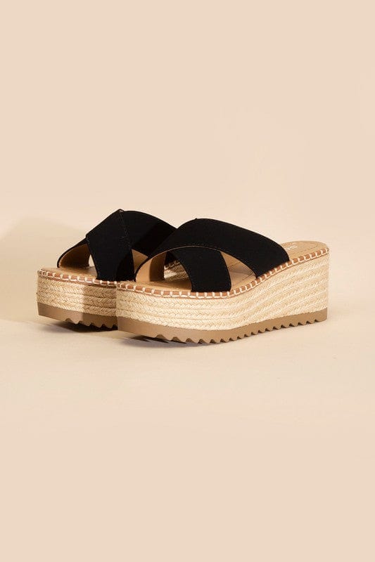 Fortune Dynamic HEIGHT-S RAFFIA PLATFORM SLIDES