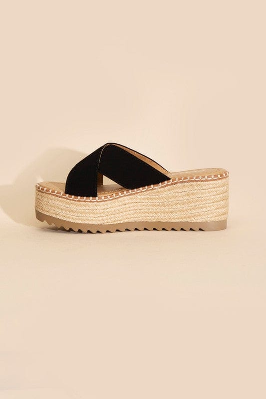 Fortune Dynamic HEIGHT-S RAFFIA PLATFORM SLIDES