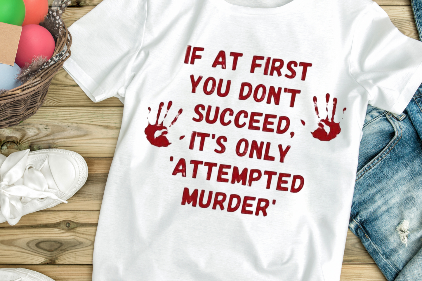 "Attempted Murder" Tee