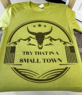 Ciao Bella USA Shirts & Tops Small Town Tee