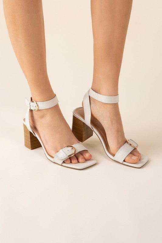 Fortune Dynamic Shoes Buckle Sandal Heels***Online Only***