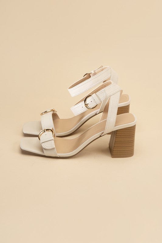 Fortune Dynamic Shoes Buckle Sandal Heels***Online Only***