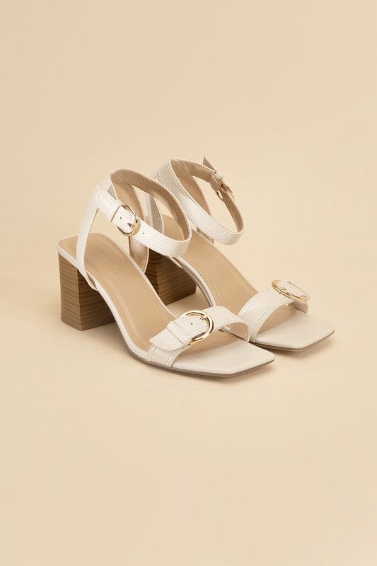 Fortune Dynamic Shoes Buckle Sandal Heels***Online Only***