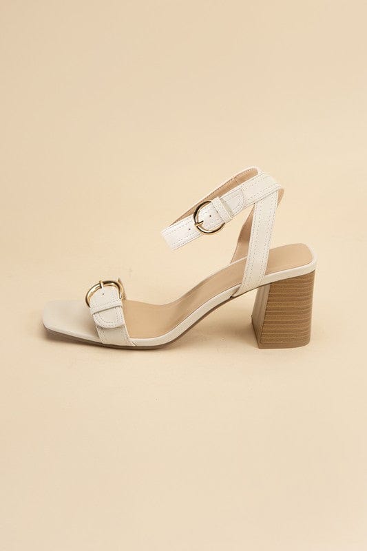 Fortune Dynamic Shoes Buckle Sandal Heels***Online Only***