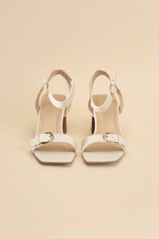 Fortune Dynamic Shoes Buckle Sandal Heels***Online Only***