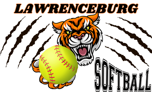 Ciao Bella USA T-Shirt Lawrenceburg Softball Tee