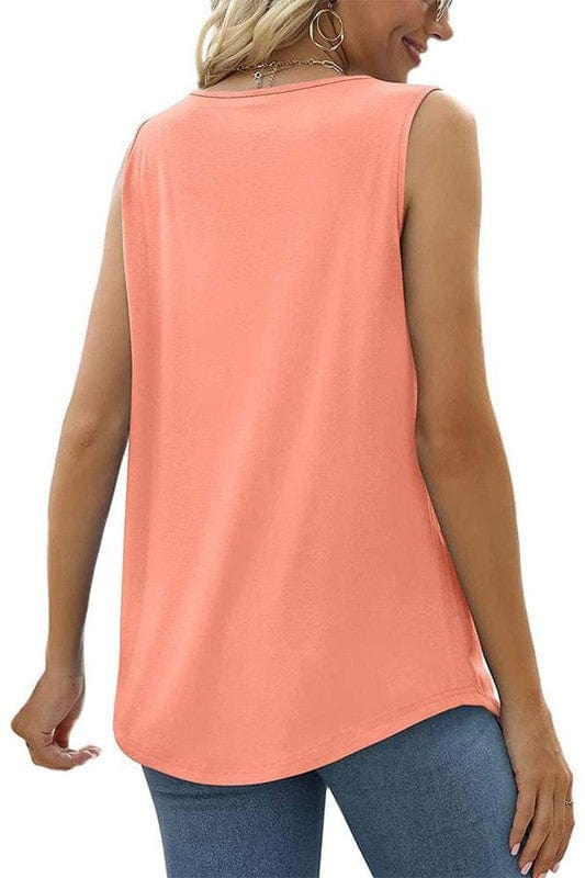 Today Fashion Tank Tops Crystal Tank