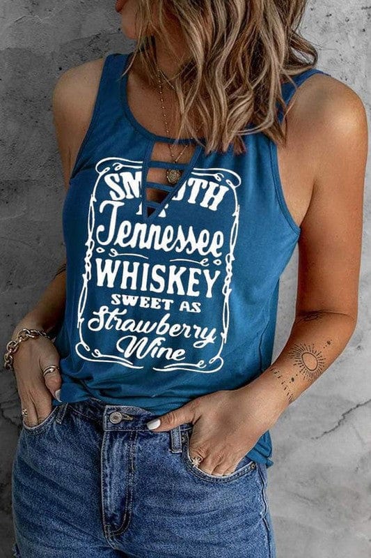 Today Fashion Tank Tops "Tennessee Whiskey" Tank