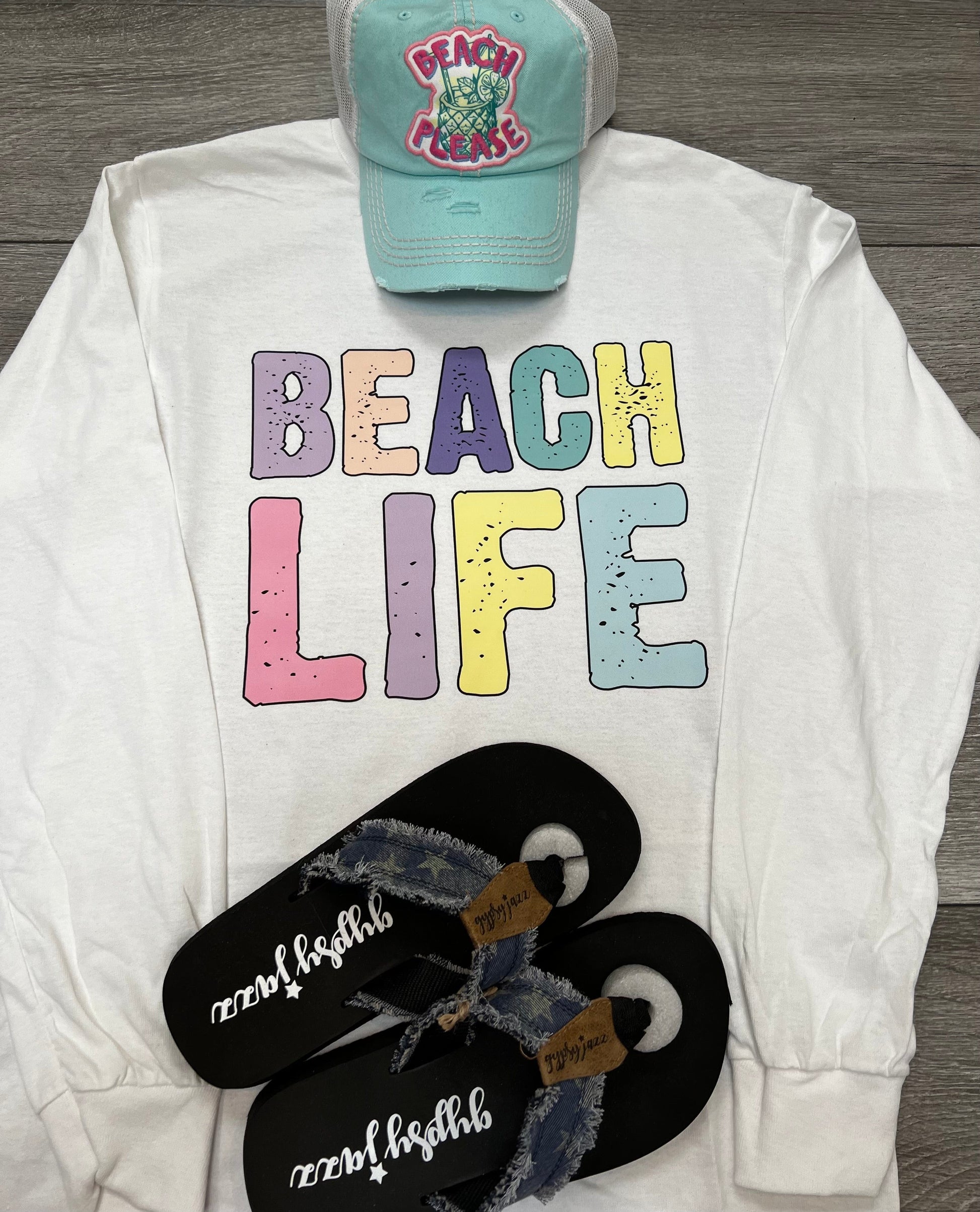 Ciao Bella USA Apparel & Accessories Beach Life Tee