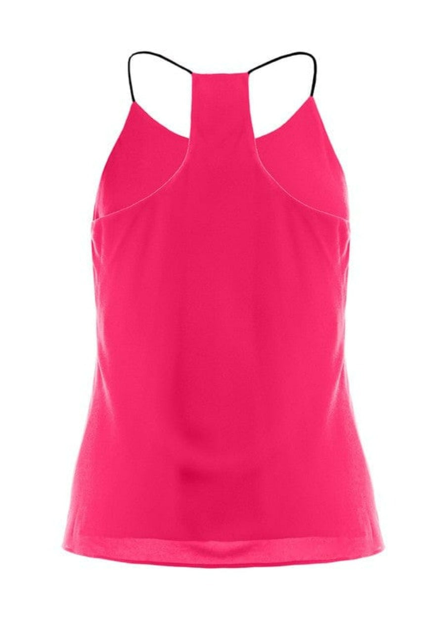 Naked Zebra Blouse Racerback Tank Top