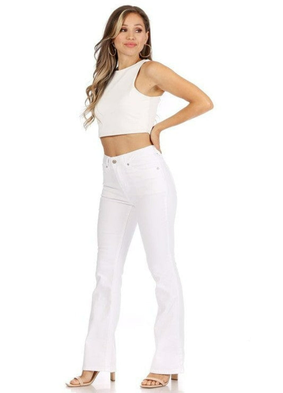 Nina Rossi Jeans Super High-Rise Jeans